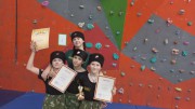 ДОСААФовцы заняли призовые места в соревнованиях по скалолазанию
