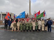 Воспитанники ДОСААФ из ВПЦ "Граница" почтили память павших в Сталинградской битве